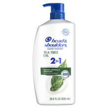 Head and Shoulders 2 in 1 Dandruff Shampoo and Conditioner, Tea Tree Oil, 28.2 fl oz