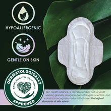 (4 pack) L. Ultra Thin Pads, Organic Cotton Top Layer, Regular, 42 Count