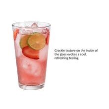 (4 pack) Mainstays Annesdale Glass Drinking Beverage Glasses, 16 oz (Set of 8)