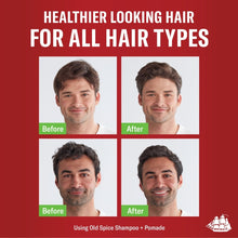 (4 pack) Old Spice Men's Fiji Shampoo for All Hair Types , 22 fl oz