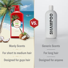 (4 pack) Old Spice Men's Fiji Shampoo for All Hair Types , 22 fl oz
