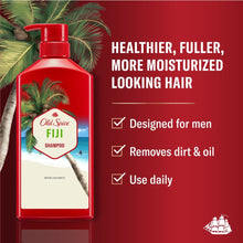 (4 pack) Old Spice Men's Fiji Shampoo for All Hair Types , 22 fl oz