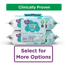 (4 pack) Parent's Choice Sensitive Plus Baby Wipes, 200 Count