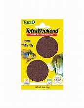 (4 pack) Tetra Vacation Tropical Feeding Block 1.06 Ounce, Feeds Fish up to 14 Days