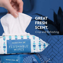 Member's Mark Flushable Wipes, Scented, 540 ct.