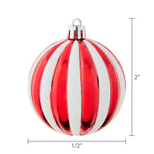 50-CountRedandWhiteShatterproofChristmasOrnaments-byHolidayTime5-_6 - USA Mega Market