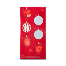 50-CountRedandWhiteShatterproofChristmasOrnaments_byHolidayTime4 - USA Mega Market