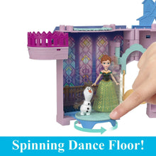 Disney Frozen Storytime Stackers Playset, Anna’s Arendelle Castle Dollhouse with Small Doll