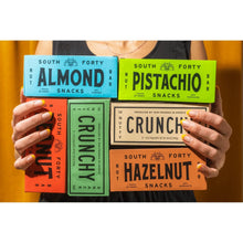 South 40 Snacks Crunchy Pistachio Nut Bars, 12 pack