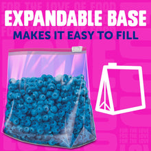 Ziploc® Brand Food Storage Slider Gallon Bags, Power Shield™ Technology, Expandable Bottom, 60 Count