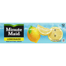 Minute Maid Lemonade Fridge Pack Cans, 12 fl oz, 12 Pack