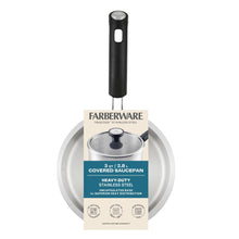 Farberware TrueCook Stainless Steel Induction Saucepan with Lid, 3-Quart, Silver