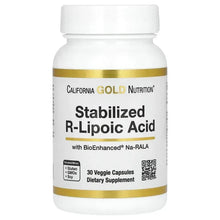 California Gold Nutrition, Stabilized R-Lipoic Acid with Biotin