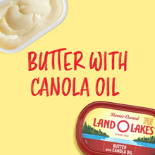 Land O Lakes Butter with Canola Oil, Spreadable, 24 oz Tub