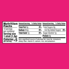 Trident Sugar Free Gum, Bubblegum, Regular Size, 14 Pieces