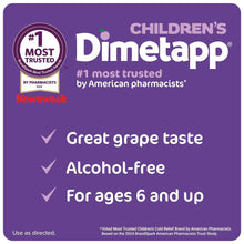 Children’s Dimetapp Cold & Cough + Nighttime Cold & Cough Liquid, Value Pack, 4 fl oz Each