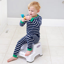 Playtex 2-Tier Step Stool for Kids’ Bathroom and Bedroom, White