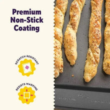 Wilton Premium Non-Stick Steel Cookie Sheet 13" x 20" Rectangular Baking Tray, Packaging May Vary