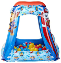 Paw Patrol Preschool Indoor Inflatable Ball Pit Playland Includes 20 Soft Flex Balls Child 2 Years Blue