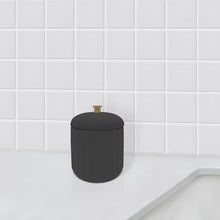 Beautiful Bathroom Canister, Gray