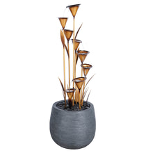 Fuente de lirios de cala de 55 pulgadas