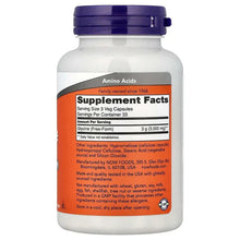 NOW Foods, Glycine (1,000 mg per Capsule)