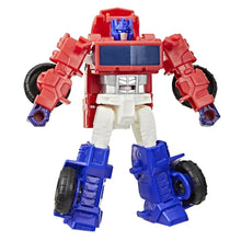 Transformers Toys CYBERWORLD Cyber Changers Optimus Prime Action Figure, 6+