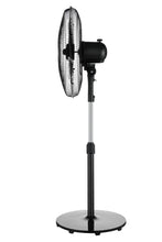 Mainstays 48-Inch Tall Pedestal Fan, 3-Speed Oscillating, Adjustable 18" Fan Head, Black, FS45-19MB
