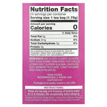NOW Foods, Tea, Caffeine Free, 24 Tea Bags, 1.7 oz (48 g)