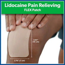 Salonpas Maximum Strength Flex Pain Relief Patch Lidocaine 4%, 8 Hours, Thin, Flexible, 7 Count
