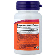NOW Foods, Chewable Vitamin D-3, Fruit