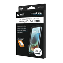 DuraGlass Tempered Glass Screen Protector with Quick Installation Tray for Motorola moto g PLAY (2026)