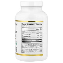 California Gold Nutrition, Organic Calcium & Magnesium Plus D3 & K2, 180 Tablets