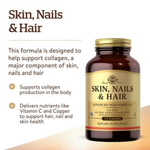 Halal Solgar, Skin, Nails & Hair, Advanced MSM Formula, Tablets