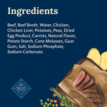Blue Buffalo Delectables Natural Wet Dog Food Toppers, Hearty Beef, 3-oz Pouch