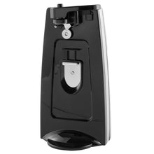 Mainstays Can Opener and Knife Sharpener, Bottle Opener with Removable Cutting Lever Black