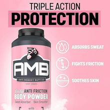Anti Monkey Butt Powder for Women 2Pk – Anti-Chafing, Sweat Absorbing, 16oz