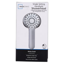 Mainstays White Handheld Showerhead with Hose and Shower Mount