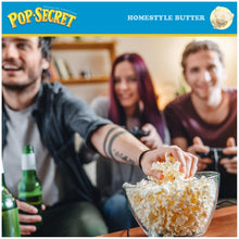 Pop Secret Popcorn, Homestyle Butter Microwave Popcorn, 3 Ounce (Pack of 18)