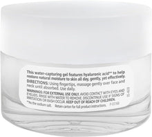 Amazon Basics Moisturizing Water Gel with Hyaluronic Acid, Refreshing, 1.7 Ounces, 1-Pack