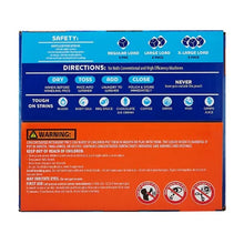 Member's Mark laundry detergent pacs box with washing instructions and safety warnings