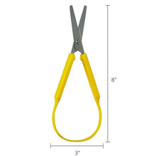 Pen+Gear 8" Yellow Adaptive Scissors with Easy Grip & Safety-First Design