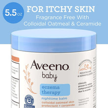 Aveeno Baby Eczema Care Kit with Baby Lotion: Wash, Cream & Nighttime Balm, 3 Items