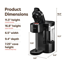 Keurig K-Express Essentials Single Serve K-Cup Pod Coffee Maker, 36 oz Removable Reservoir, Black