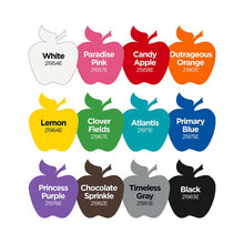 Apple Barrel Multi-Surface Acrylic Craft Paint Set, Bold Brights, 2 fl oz, 12 Piece