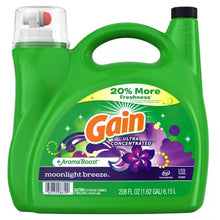 Gain Ultra Concentrated laundry detergent Moonlight Breeze scent 208 FL OZ liquid laundry detergent
