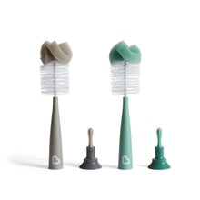 Munchkin Sponge Bottle Brush Gray/Sage 2 Pack Unisex