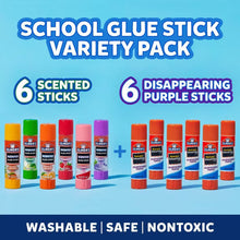 Elmer’s Scented Glue Sticks Variety Pack, Safe, Nontoxic School Glue, 6 Gram, 12 Count