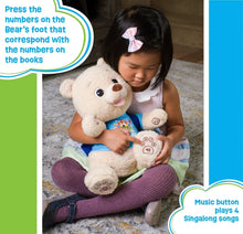 Spark Create Imagine Interactive Learning Bear, Recites 8 Stories, Sings 6 Songs, Baby and Toddler Toys