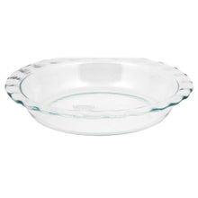 Glass Pie Plate 9.5", Pyrex®, Easy Grab, 1 Piece